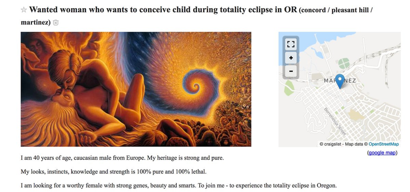 Image: Screen Shot via Craigslist